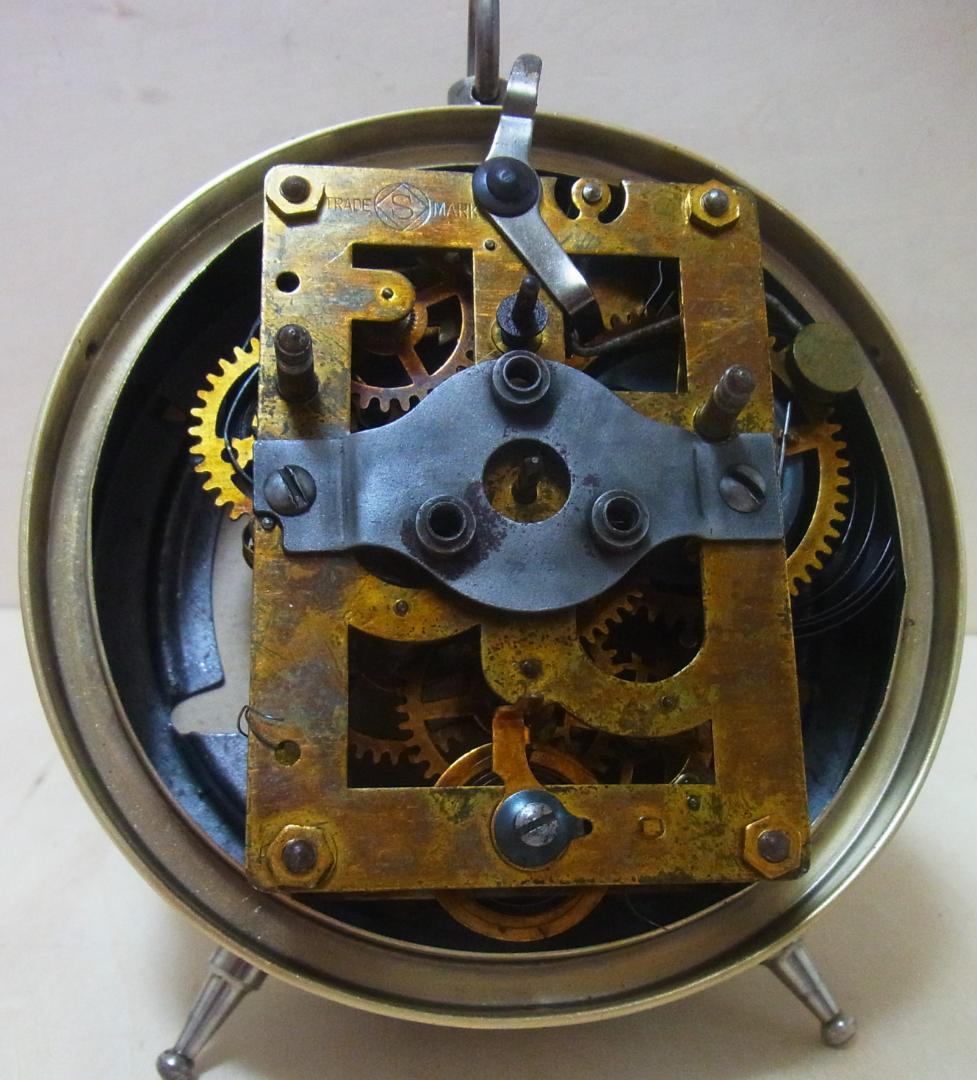 精工舎 機械式置時計　数回打 目覚まし　Intermittent　稼働品