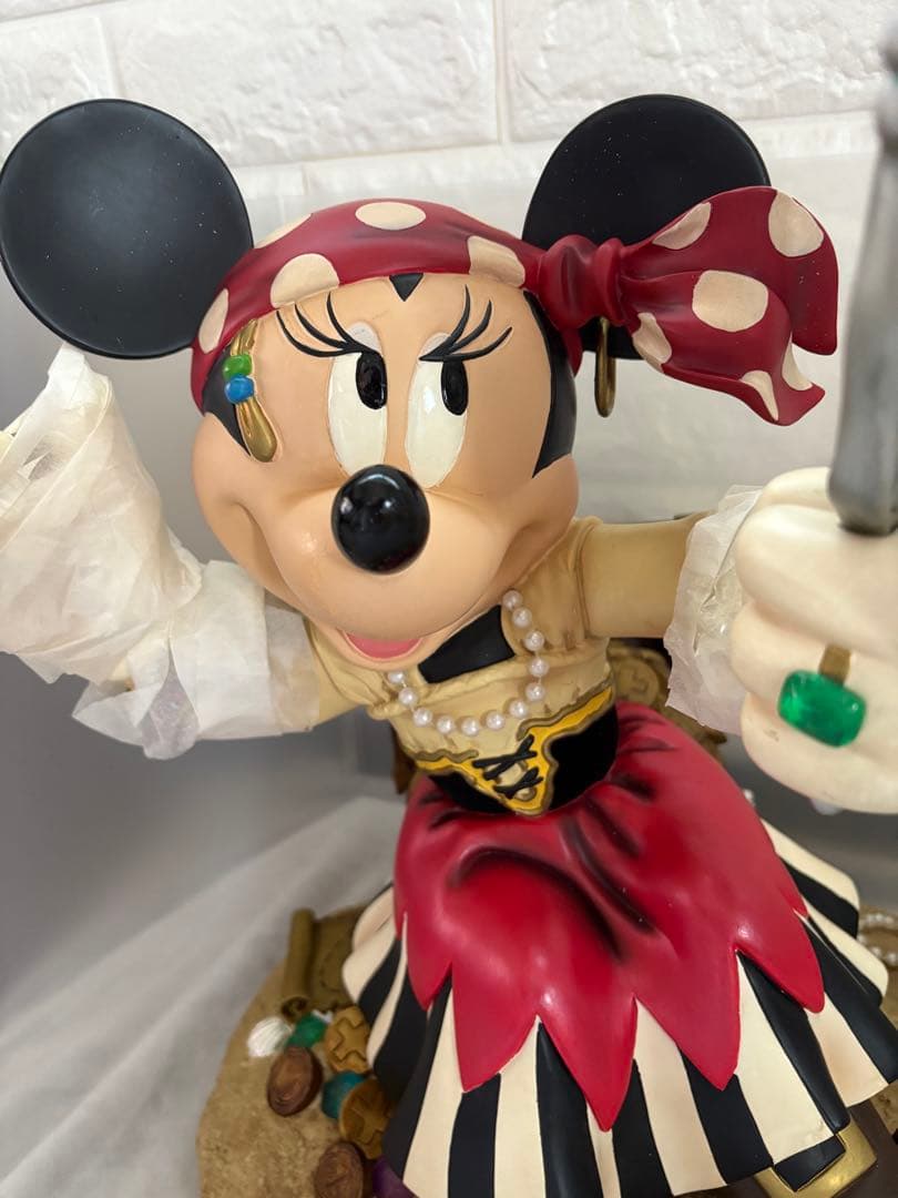 T*Q様 ミニーマウス カリブの海賊 ビッグフィギュア パイレーツオブカリビアン