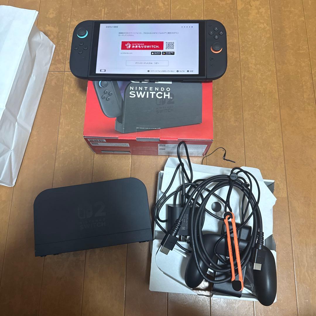 Nintendo Switch 本体 ブラック/オレンジ