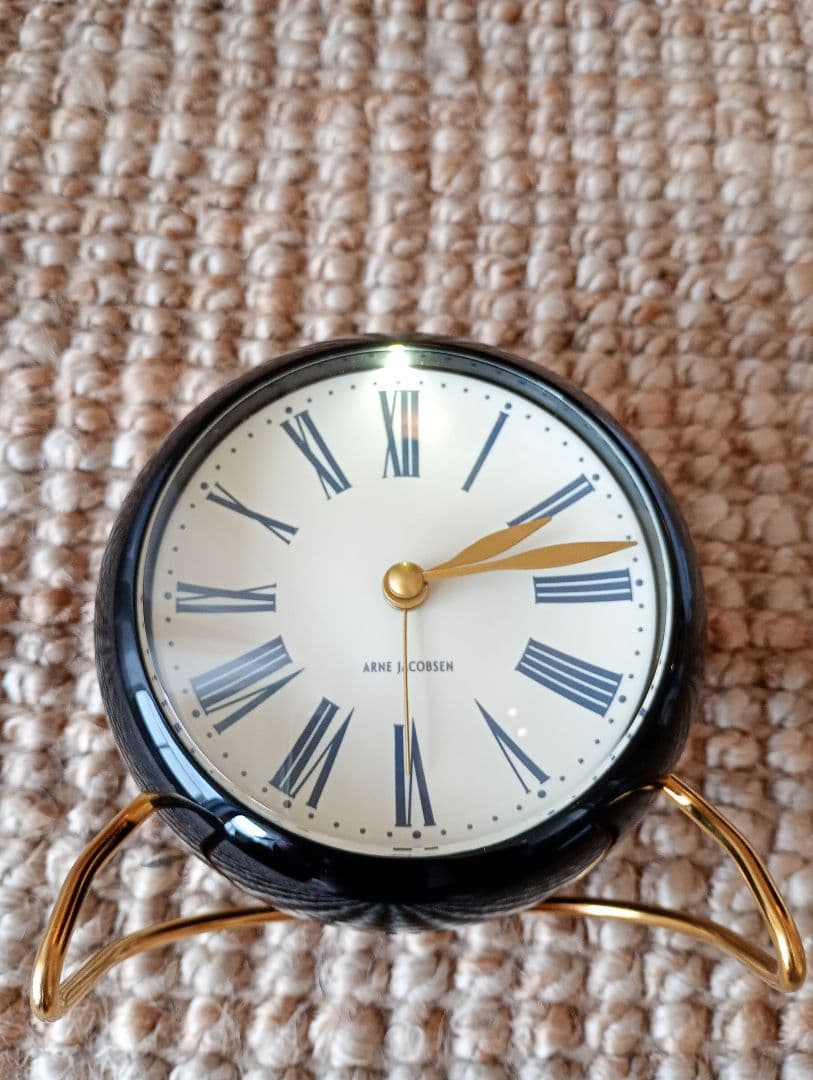 【美品・箱あり】アルネヤコブセン　時計　ローマンクラシック