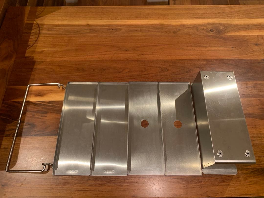 スノーピーク　igt テーブルパーツ　ステンボックス　トレー　ハンガー