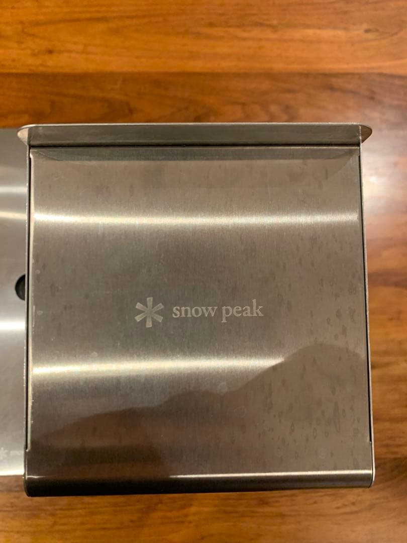 スノーピーク　igt テーブルパーツ　ステンボックス　トレー　ハンガー