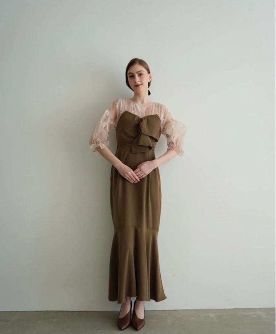 スーツ・フォーマル・ドレス Acka - sheer puff dress