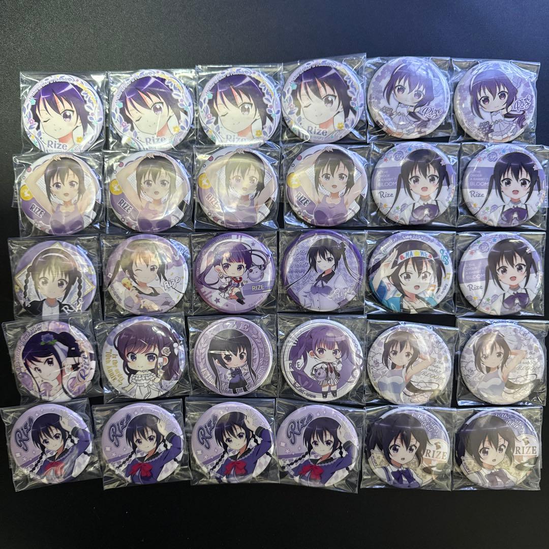 ごちうさ 缶バッジ まとめ売り/バラ売り 年末在庫一掃特別価格