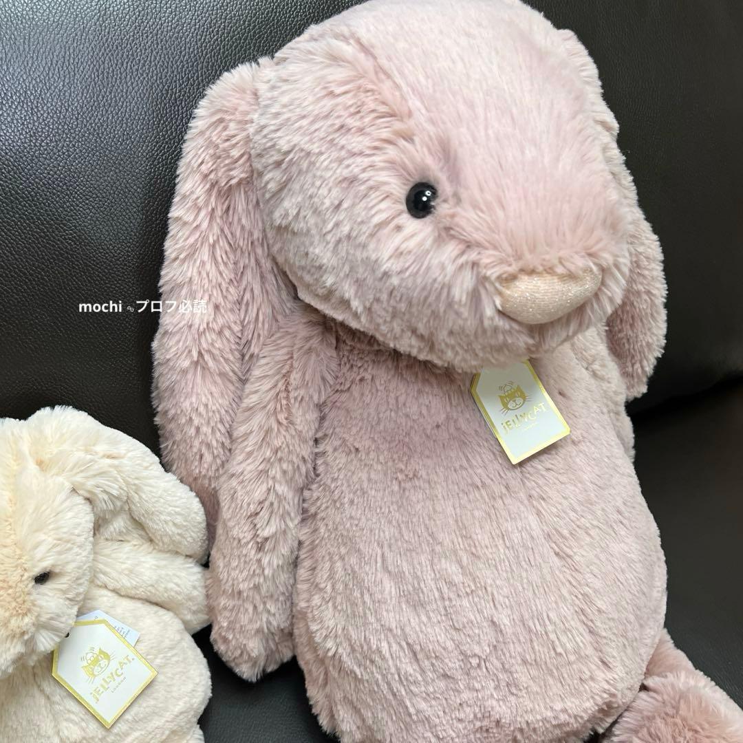 ぬいぐるみ  BigBashfulLuxeBunny Rose Willow