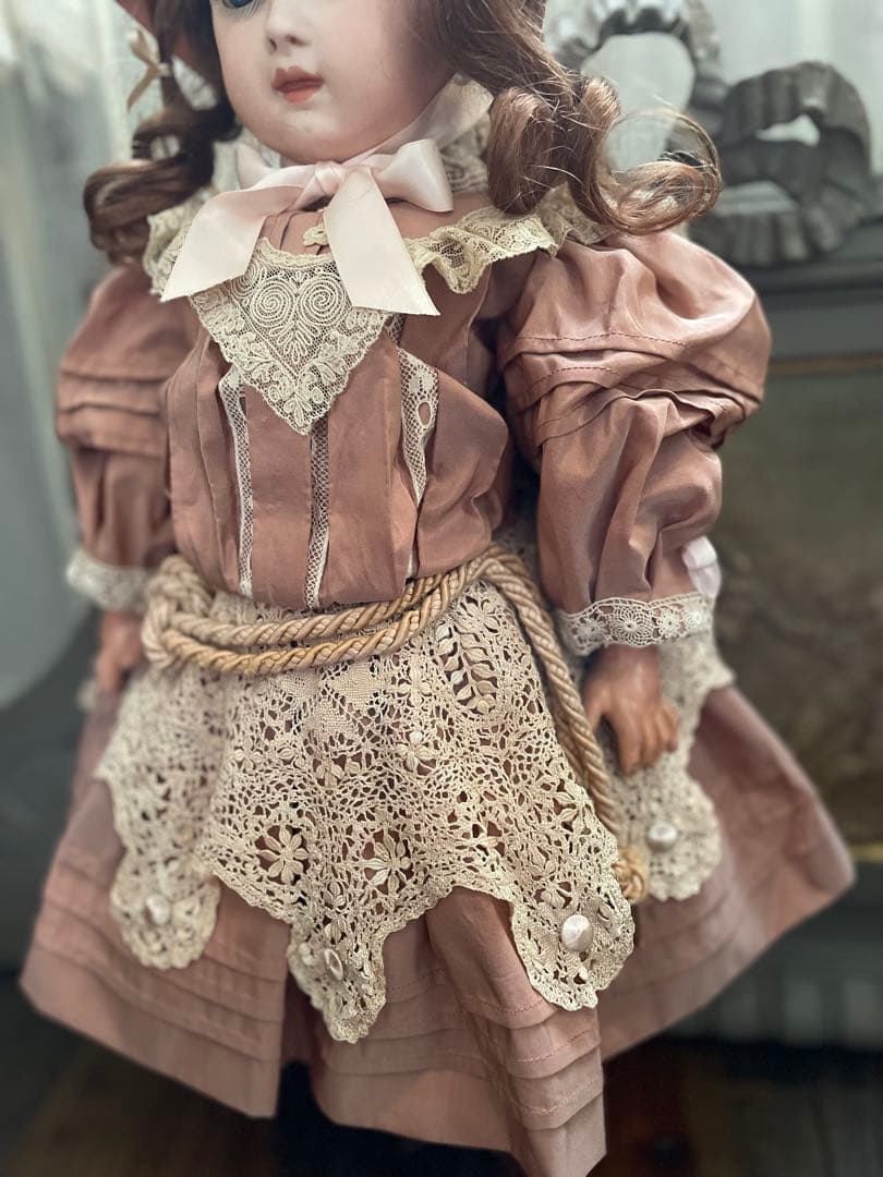 SALE˚✧₊⁎ ♡シルク ドールドレス & ボネ♡ビスクドールドレス⁎⁺˳✧༚