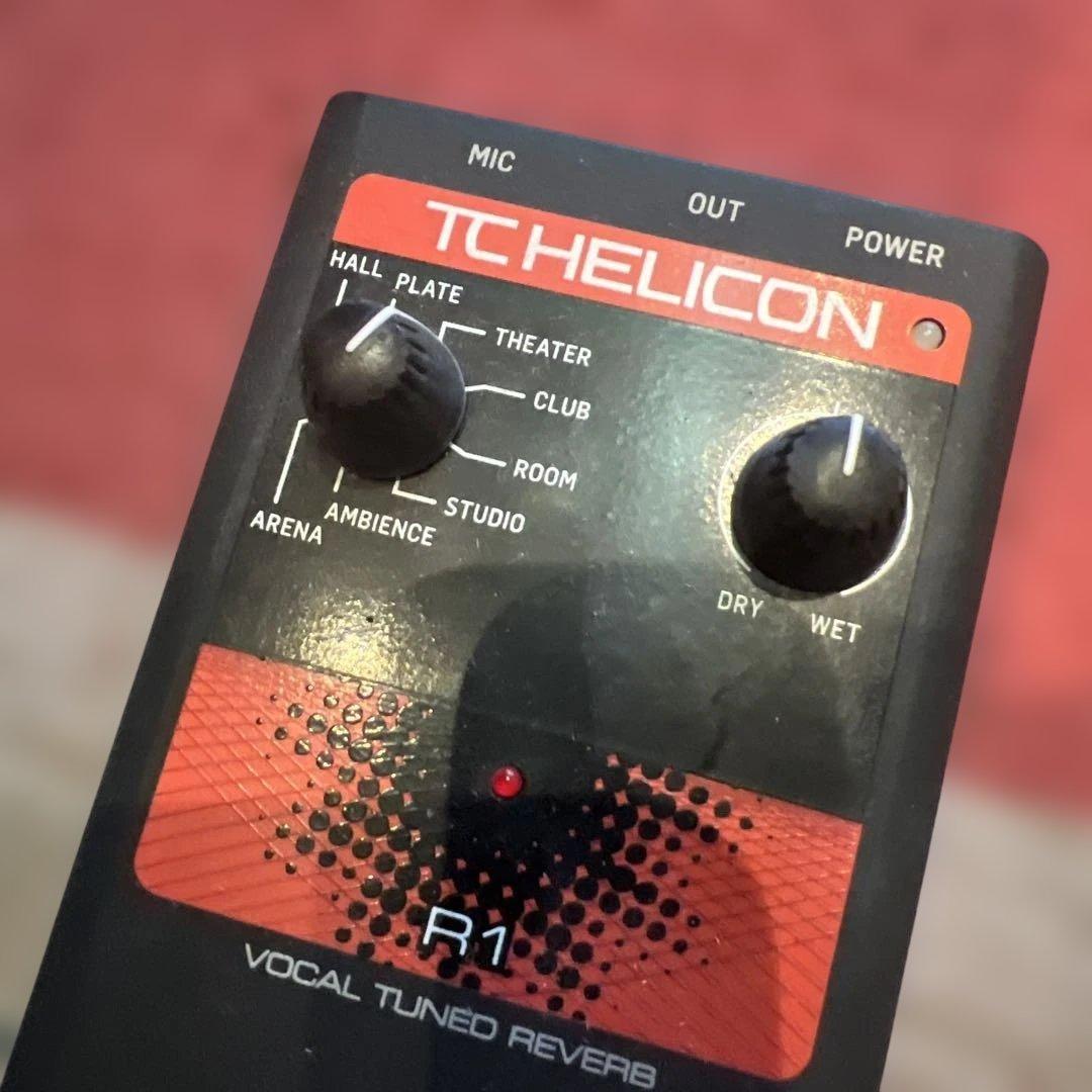 TC HELICON R1 ボーカルチューンドリバーブ