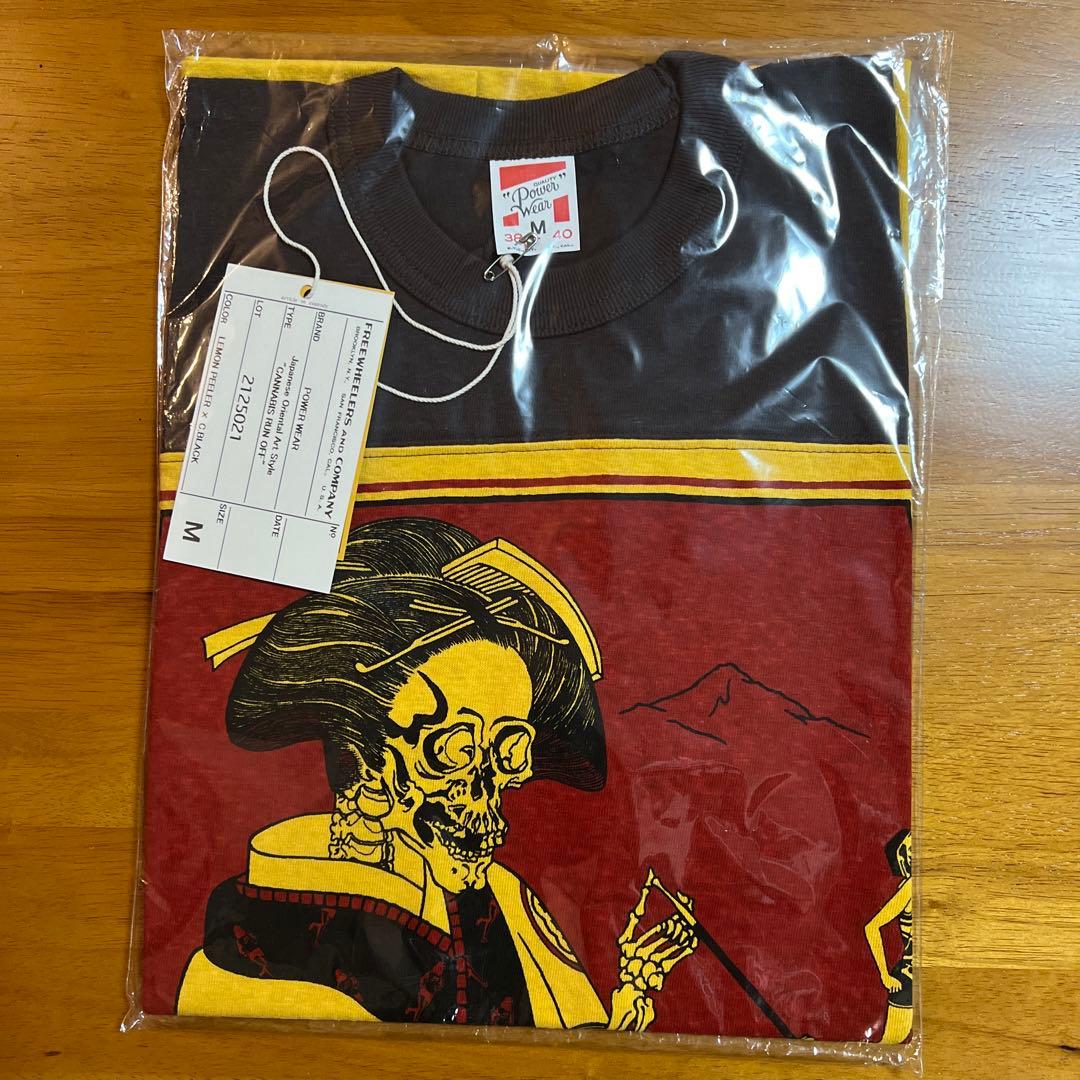 新品 フリーホイーラーズ CANNABIS RUN OFF 8分袖