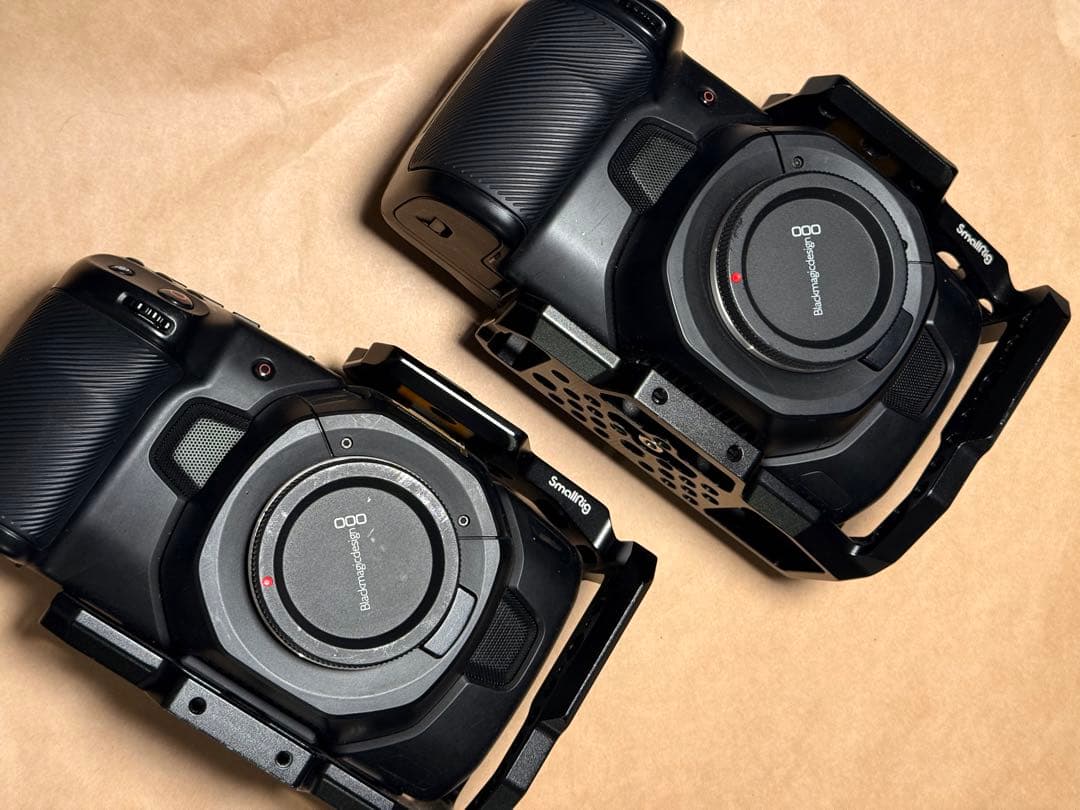 BMPCC4K 2台まとめての価格です　各種パーツ 訳アリ