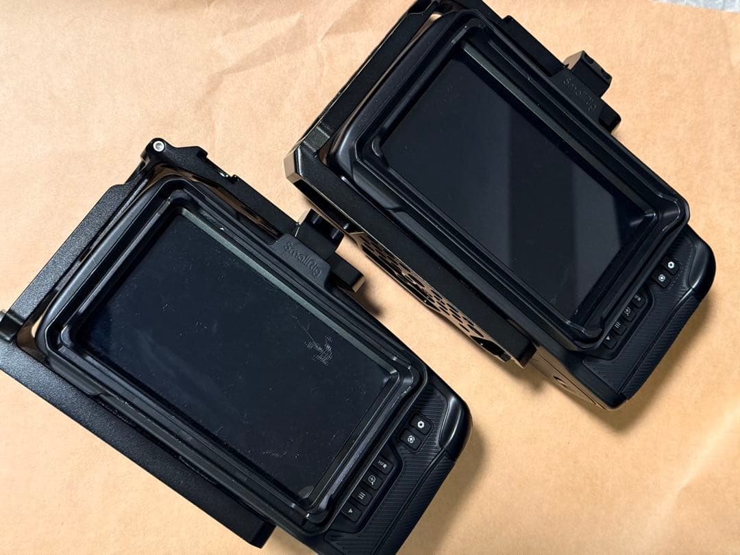 BMPCC4K 2台まとめての価格です　各種パーツ 訳アリ