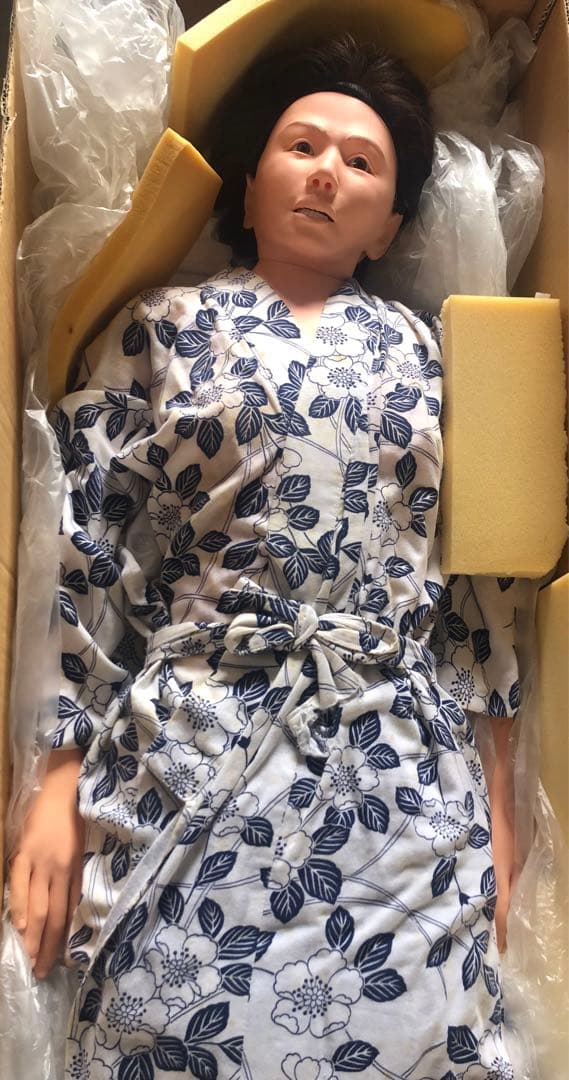 看護実習モデル人形 2体