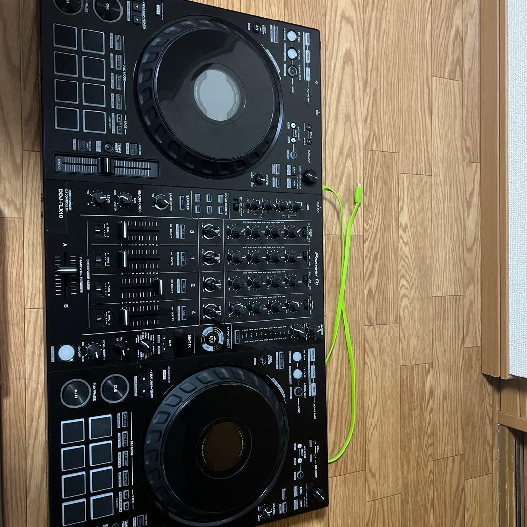 Pioneer DDJ-FLX10 デッキセーバー付き