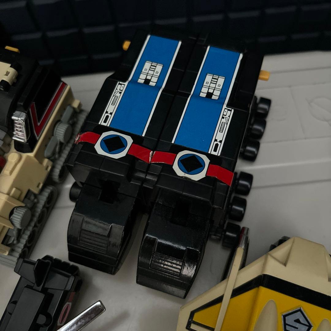 BANDAI 1987年 DX超合金 光戦隊マスクマン 光速合体グレートファイブ