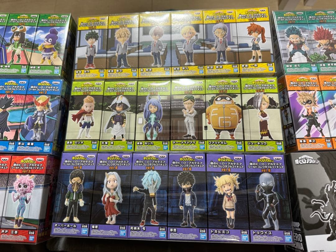 僕のヒーローアカデミア フィギュア　ワーコレセット