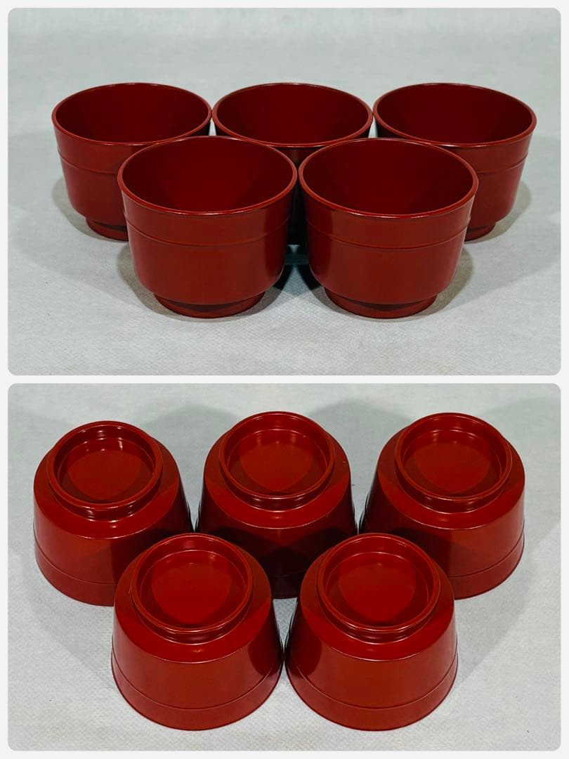 天然木　朱塗　懐石道具セット　美品　茶道具　懐石道具　送料込