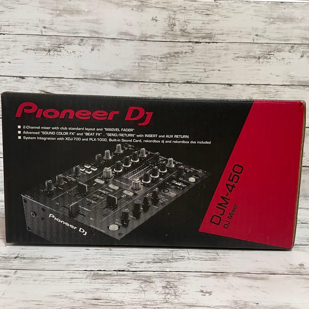Pioneer DJM - 450 & DECKSAVER DJ ミキサー
