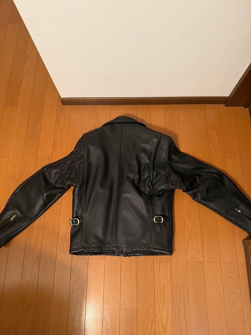 Schott シングルライダース ブラック 40