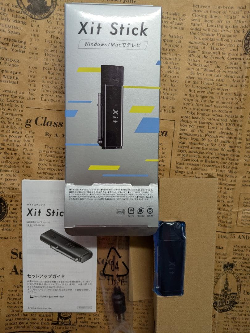 新品未使用!ピクセラXit StickXIT-STK110さすだけかんたんテレビ