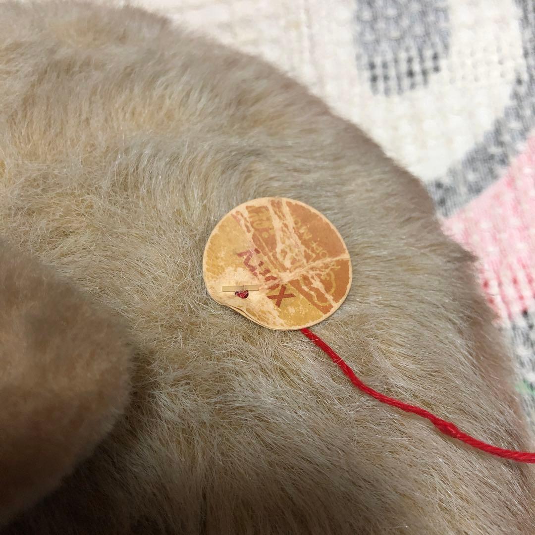 シュタイフ　ヴィンテージ アンティーク　Xorry キツネ　ぬいぐるみ　中古品