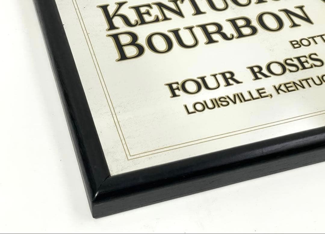 Vintage Four Roses パブミラー　フォアローゼズ　ビンテージ　鏡