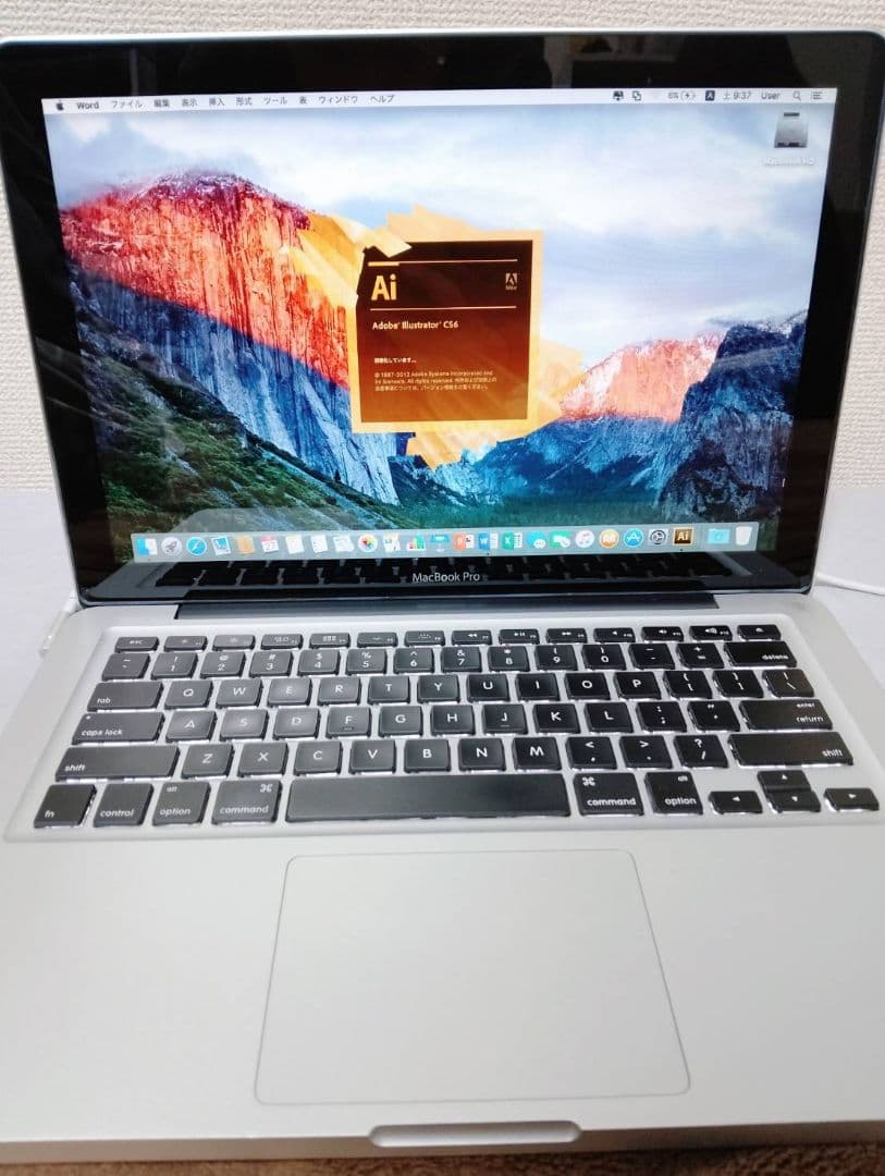 【幻のCS6導入。バッテリー新品】MacBook Pro 13インチ