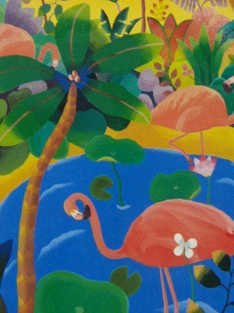 林孝三、ＬＥ　ＰＡＲＡＤＩＳ　ＲＯＵＧＥ、希少な額装用画集より、新品高級額装付