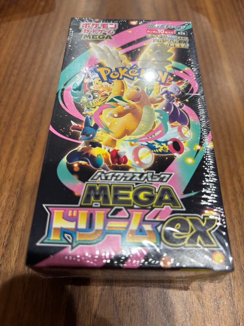 ⭐︎ポケモンカードゲーム MEGAドリームex 1BOX シュリンク付き！