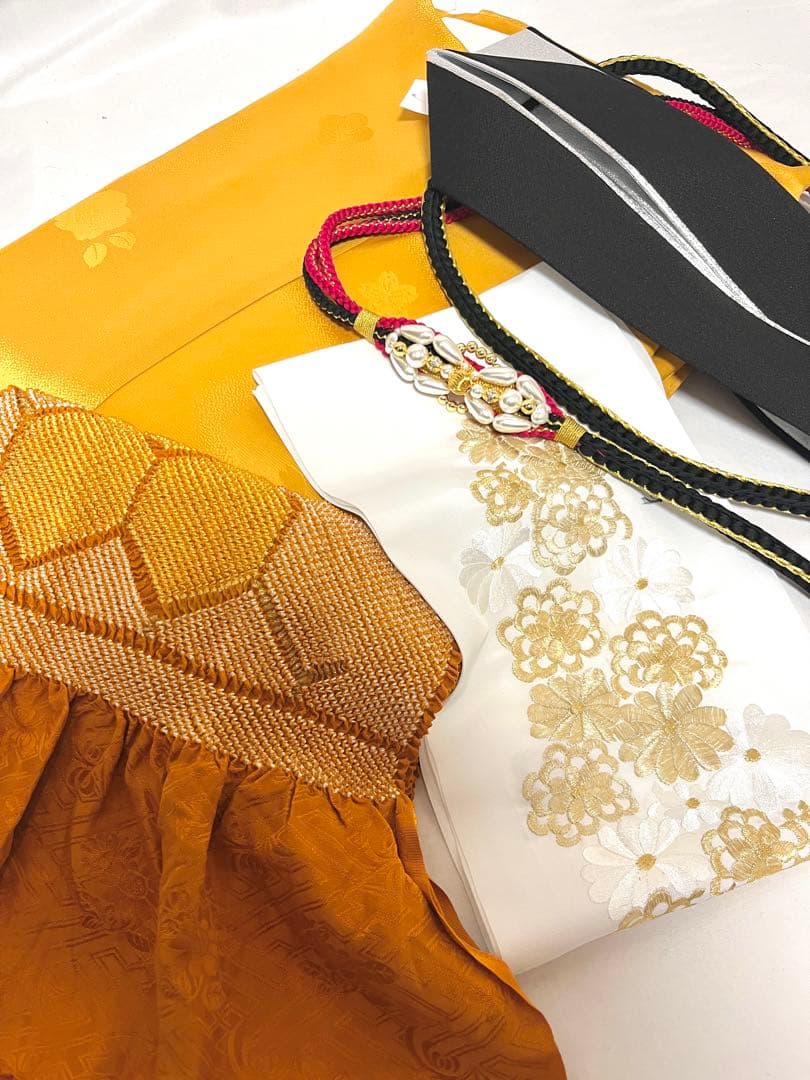 【美おり】振袖 正絹 振袖フルセット 7点セット 成人式 金彩加工 高級 古典柄