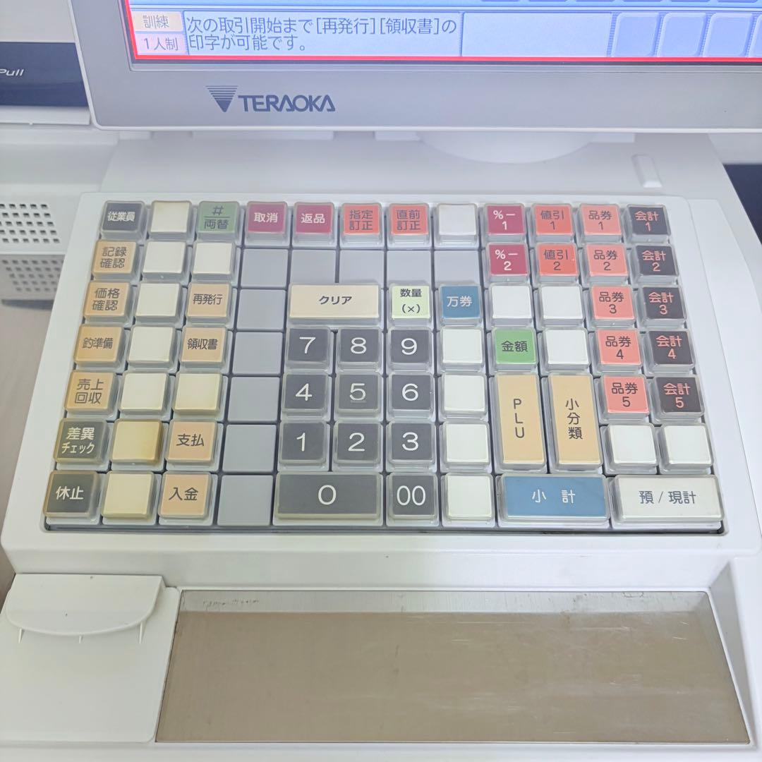 寺岡精工 WEB2800a POSレジ マスター機 TERAOKA