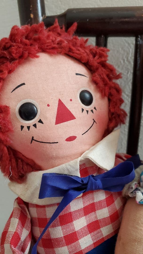 アンティーク　ラガディアン&アンディ　オルゴール　アメトイ