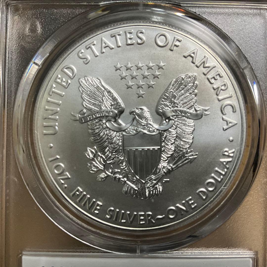 【新品】イーグル銀貨 トランプ大統領 2020 PCGS MS70
