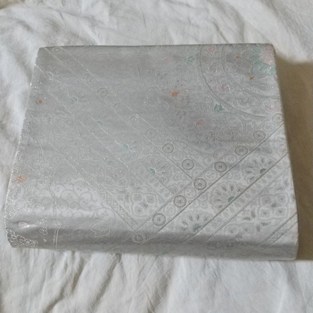 プラチナ箔 シルバー 袋帯