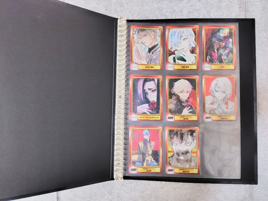 東京喰種 専用バインダー付き　SCFカード 12枚セット