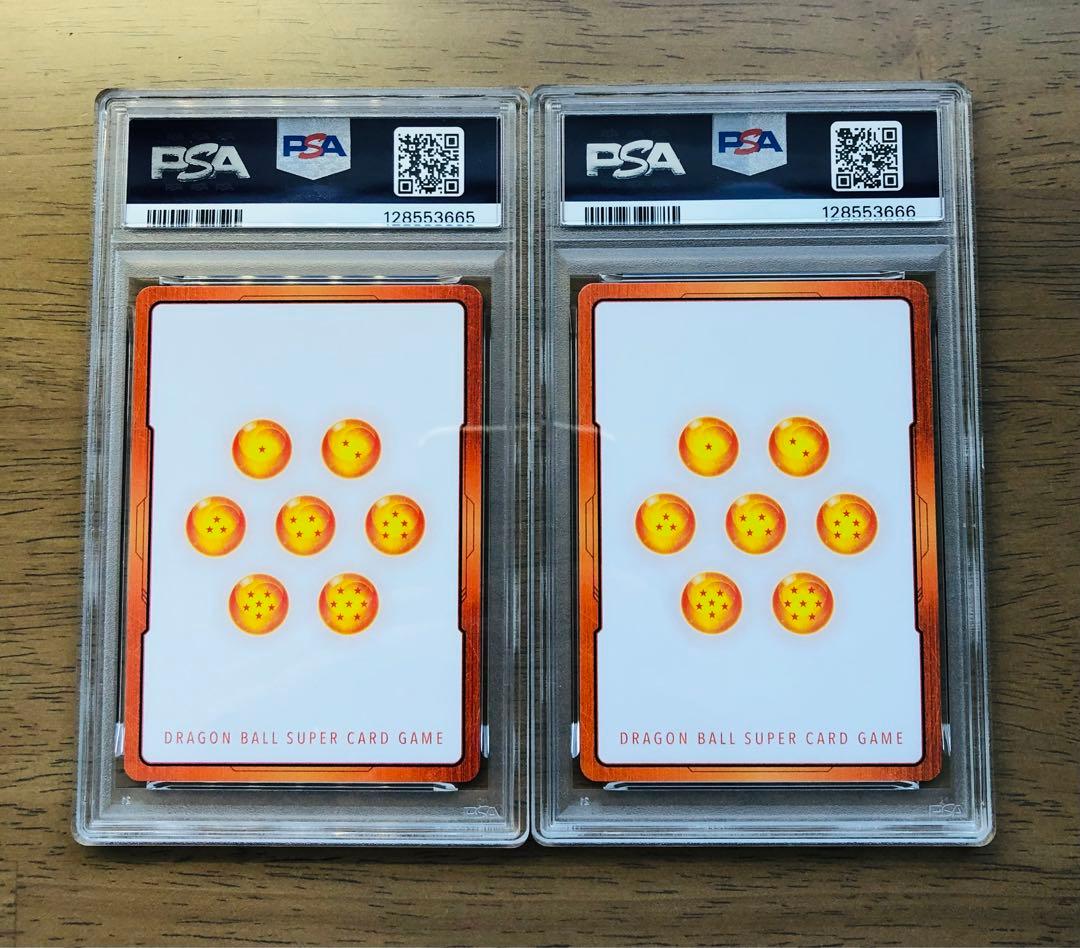 【PSA10連番】ドラゴンボール E-54 エナジーマーカー金＆銀セット第19巻