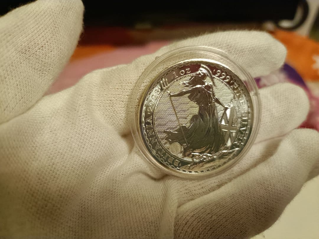 ブリタニア銀貨2枚セット★1オンス★2023年★エリザベス女王★シルバー