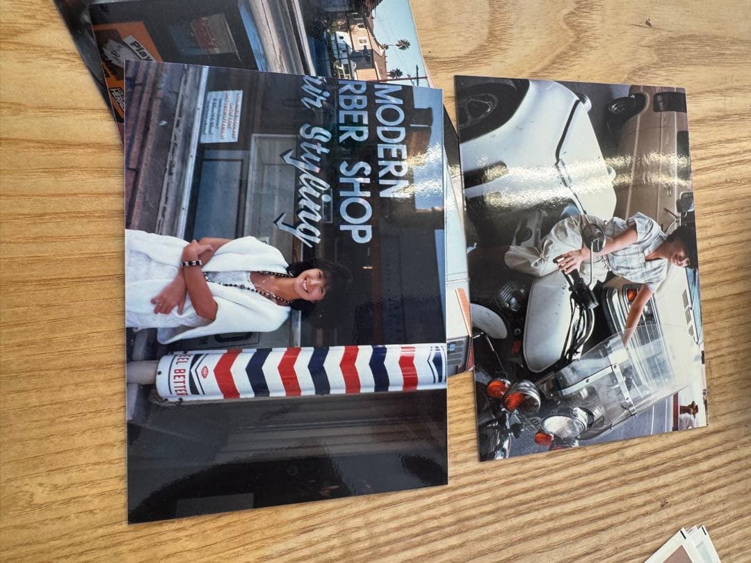 ラ*ン様 河合奈保子　アイドル写真カードセット