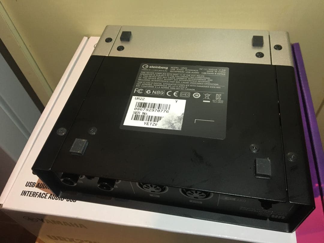 Steinberg UR22 USBオーディオインターフェイス