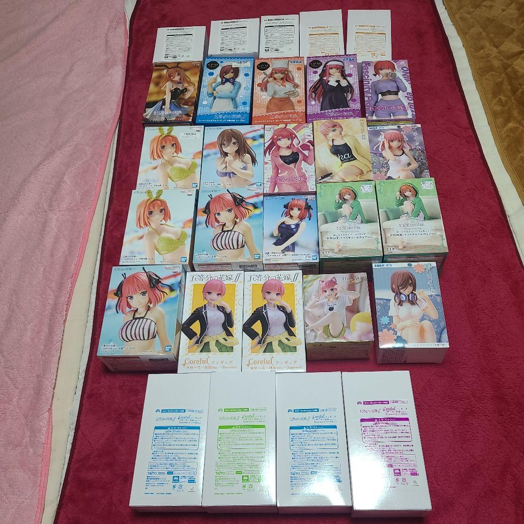 【値下げ】五等分の花嫁　フィギュア29体セット