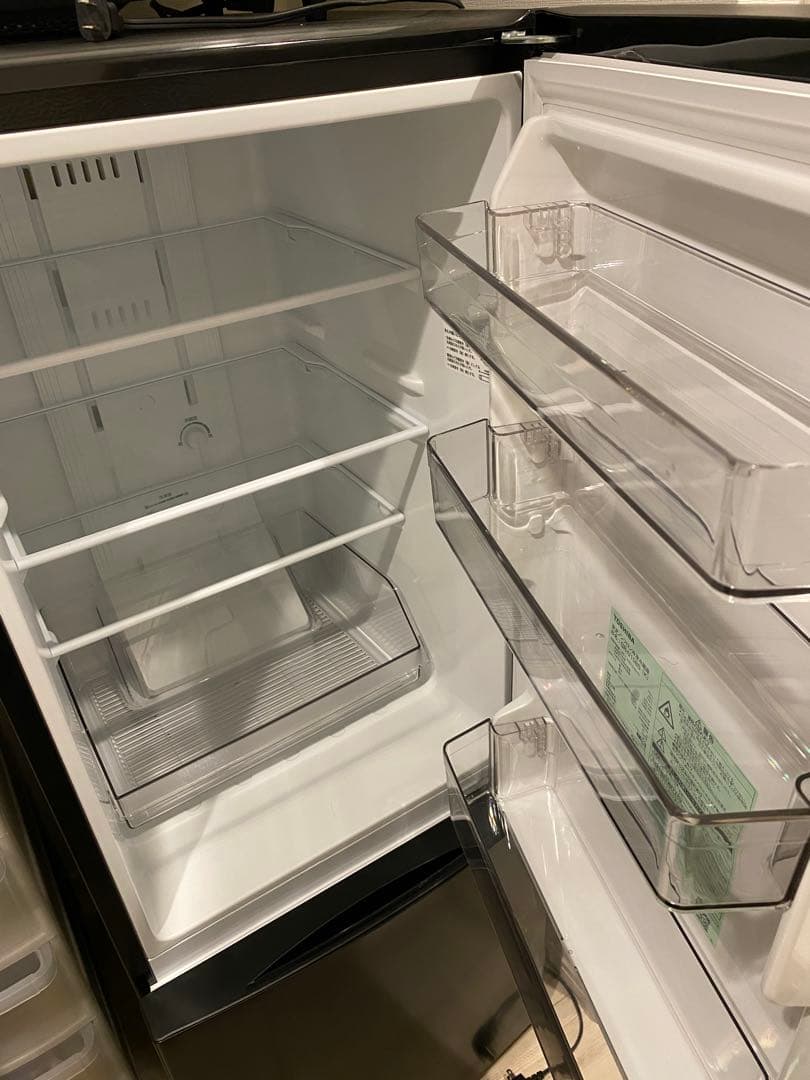 【埼玉優遇】2023年TOSHIBA 153L 冷蔵庫 GR-U15BS(K)