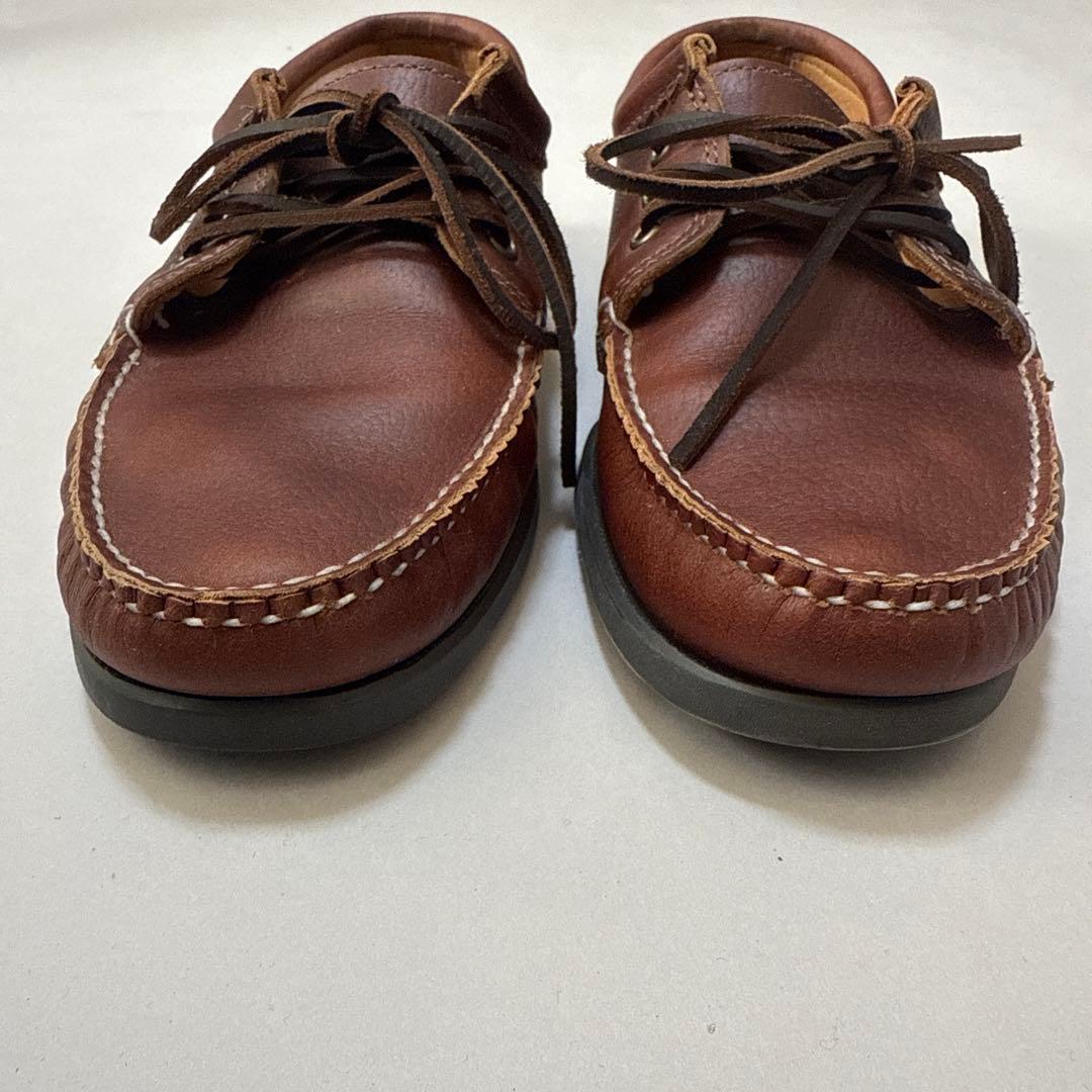 Quoddy モカシン　デッキシューズ　ブラウン27.5cm