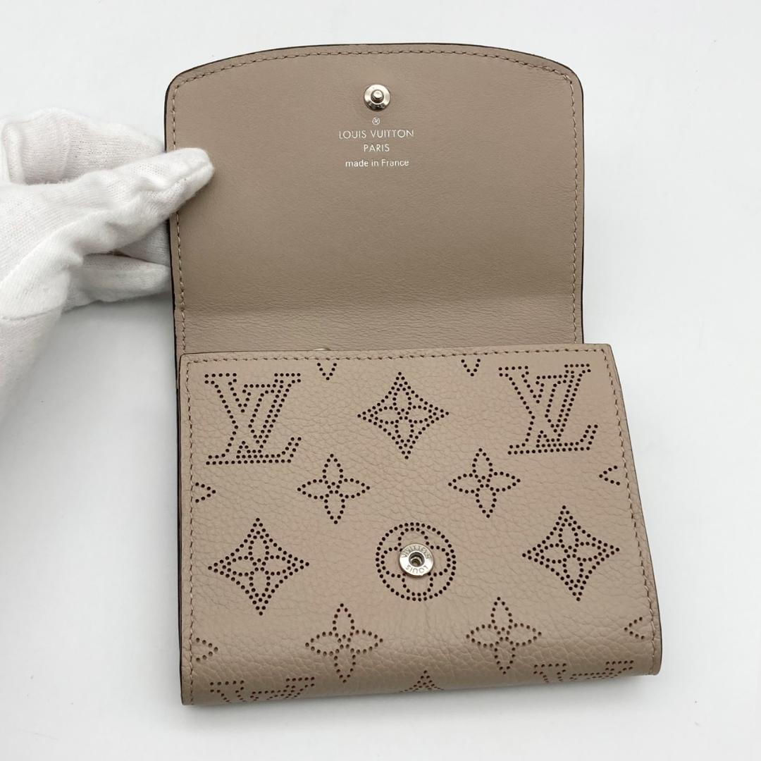 IC　ルイヴィトン　イリス　コンパクト　マヒナ　ガレ　折り財布　754