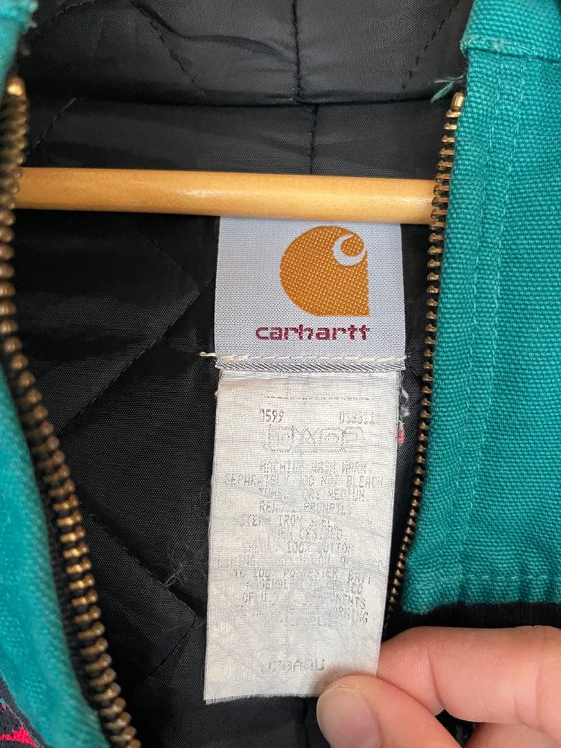 カーハートアクティブジャケット 90S ネイティブ柄