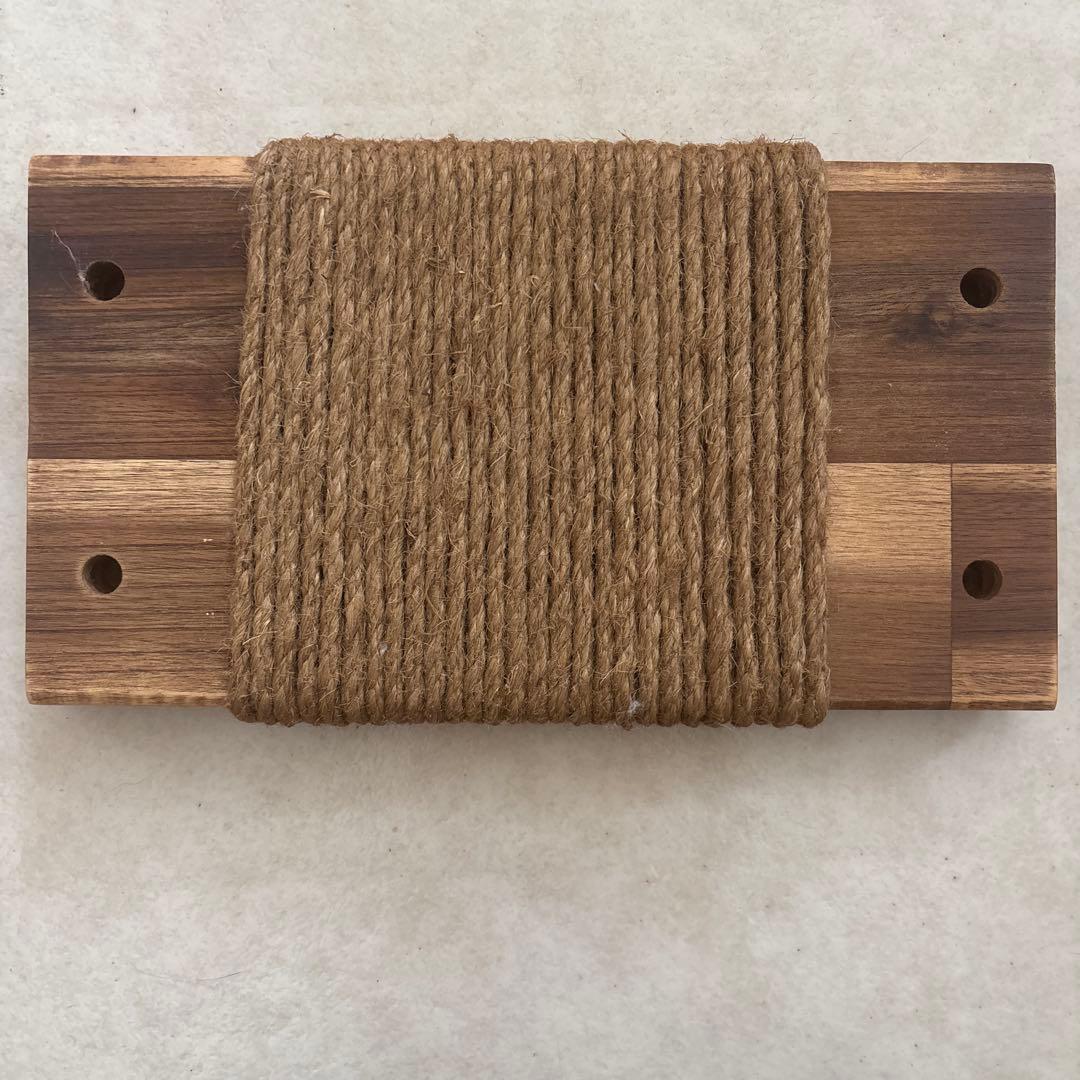 【訳有】　キャットシェルフ スリム　キャティーマン　突っ張り型木製キャットタワー