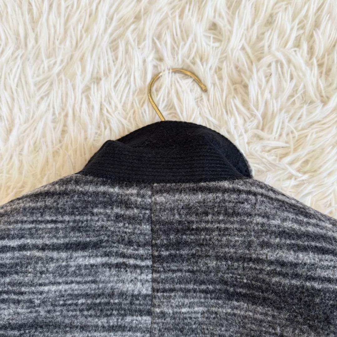 未使用級　フィービー　セリーヌ　クロンビーコート　シルク　グレー　Sサイズ