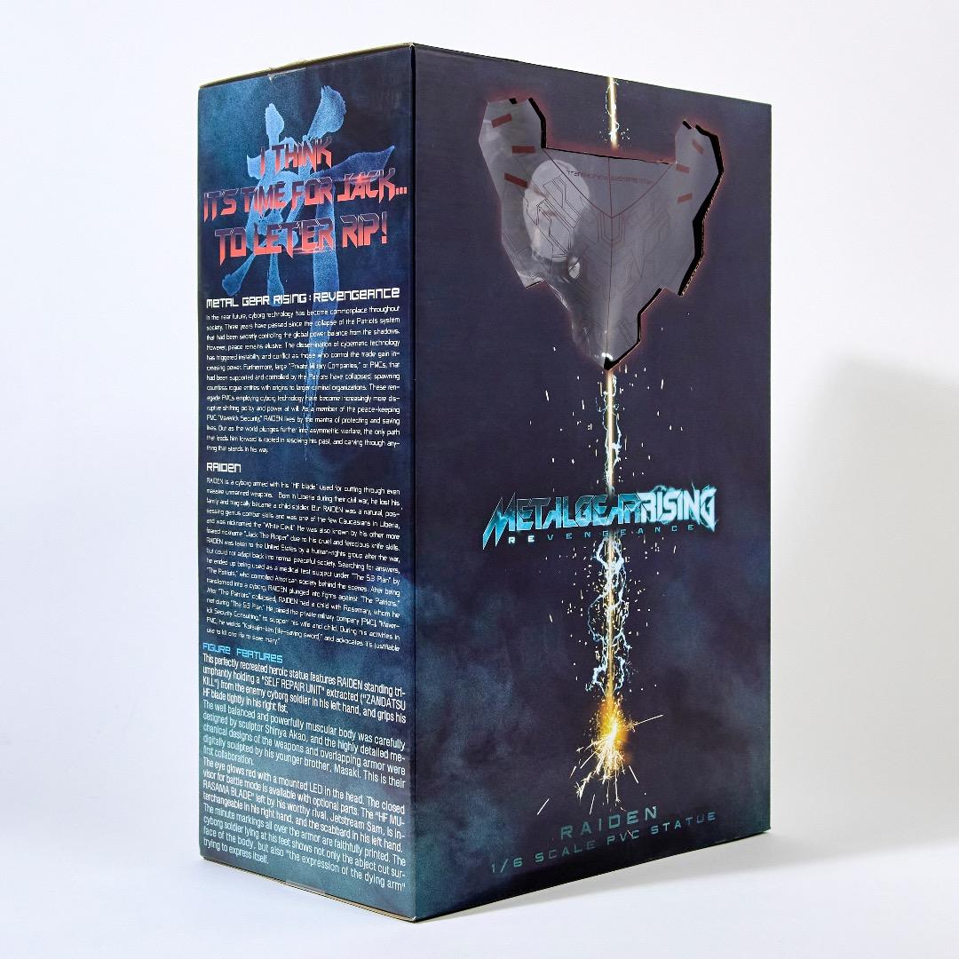 雷電　メタルギア ライジング リベンジェンス 1/6スケール スタチュー
