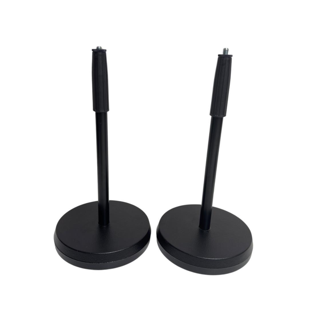 美品　K&M ケーアンドエム 卓上スピーカースタンド２本セット