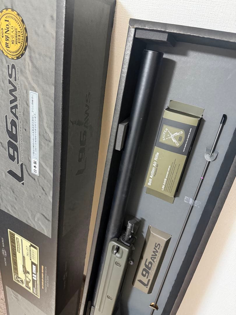 東京マルイ　L96 AWS エアコッキングライフル ブラック