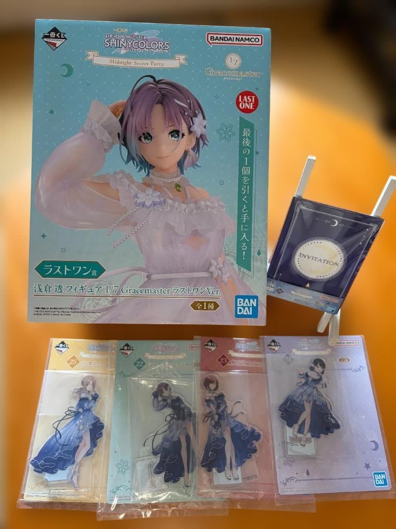 アイドルマスターシャイニーカラーズ　浅倉透 一番くじ フィギュアアクスタセット