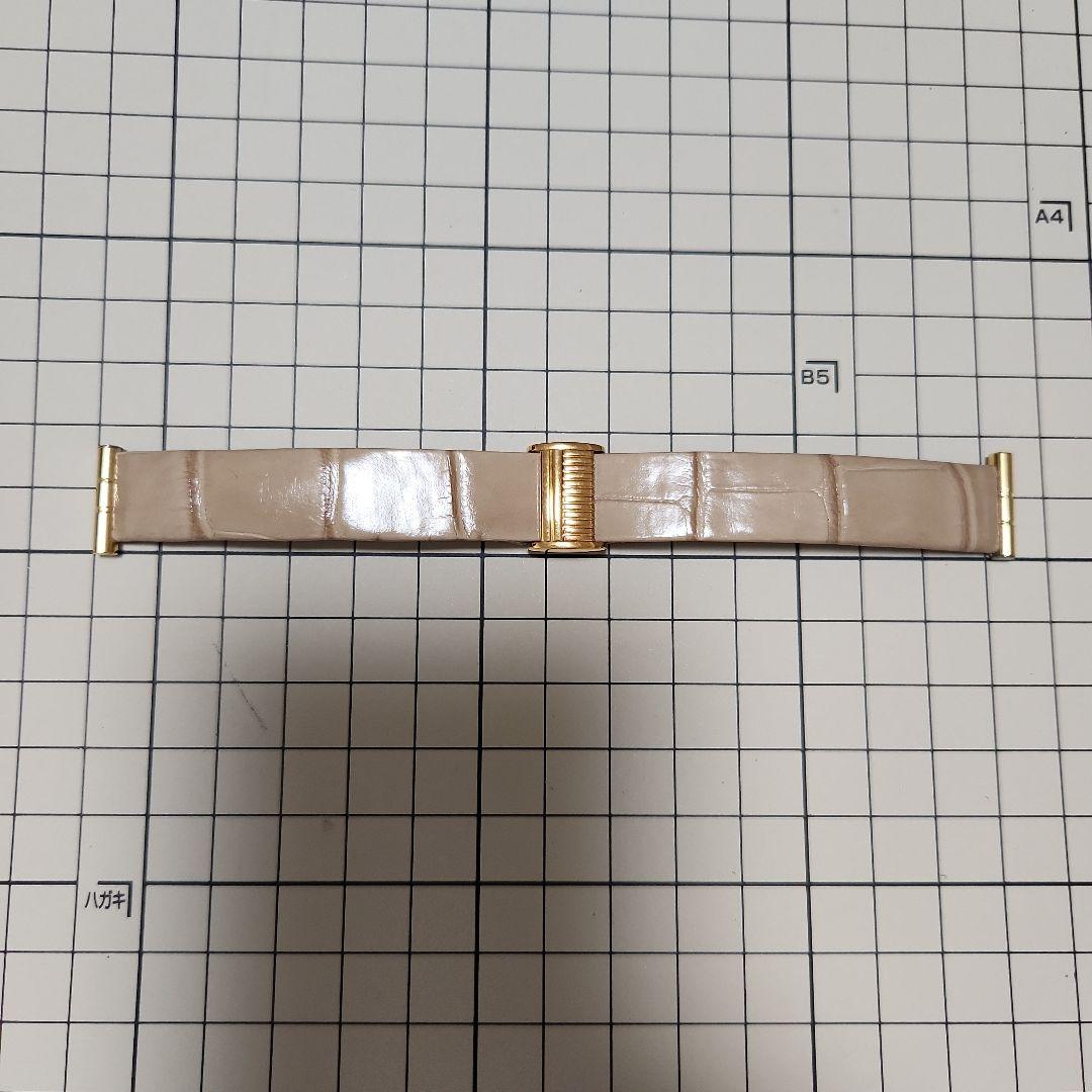 (新品未使用)ブシュロン リフレ 替えベルト ベージュクロコ S