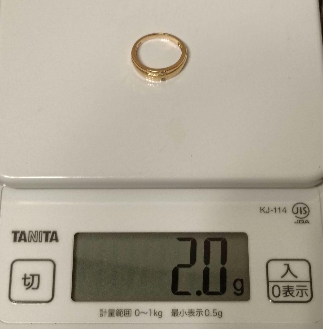 ツツミ K10ピンクゴールドダイヤモンドリング TSUTSUMI